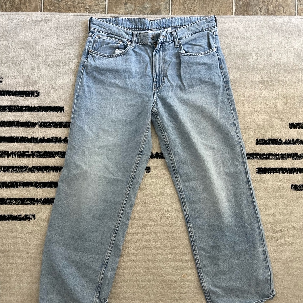 H&M Boyfriend Baggy Low Waist Denim